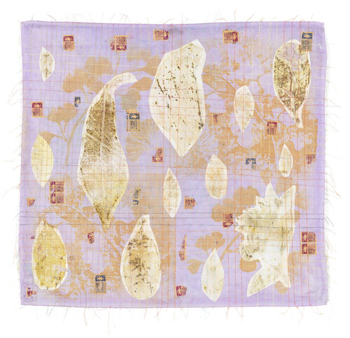 Abstract Cloth Collage 13 de Hollie Heller, Otros medios a la venta en Singulart