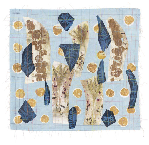 Abstract Cloth Collage 12 di Hollie Heller, Altri media in vendita su Singulart