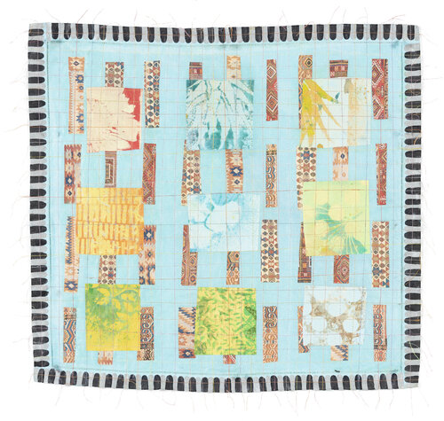 Abstract Cloth Collage 3 de Hollie Heller, Otros medios a la venta en Singulart