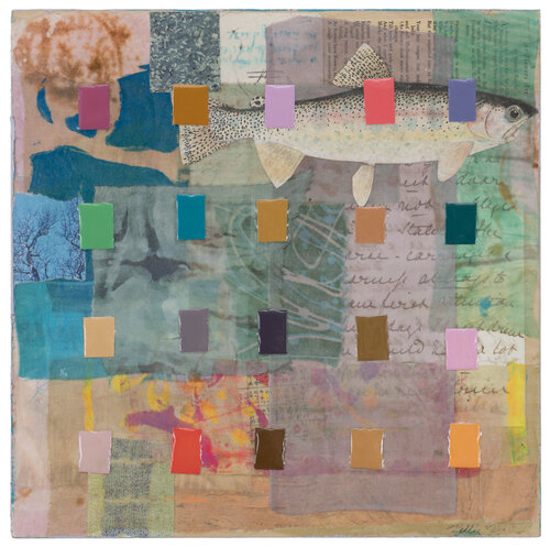 Colored Tiles 6 by Hollie Heller, Other Media for Sale on Singulart