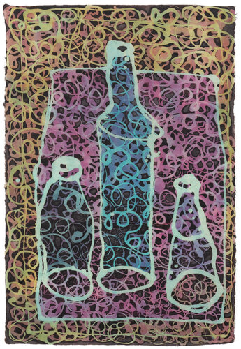 Batik 6 by Hollie Heller, 종이 for Sale on Singulart