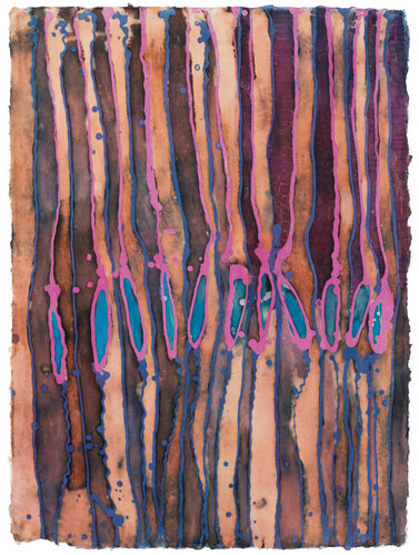 Batik 14 by Hollie Heller, 종이 for Sale on Singulart