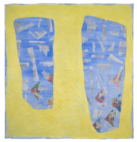 Fish Forms van Hollie Heller, Schilderij te koop op Singulart
