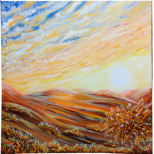 Dunes van Elena Ginsburg, Schilderij te koop op Singulart