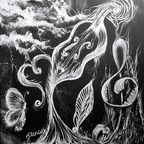 Antonio Vivaldi - The Seasons Winter van Elena Ginsburg, Schilderij te koop op Singulart