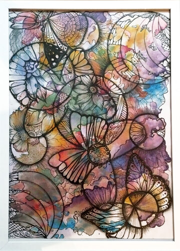 Cradle of Life von Elena Ginsburg, Malerei kaufen auf Singulart