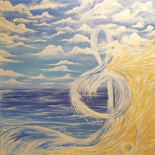 Antonio Vivaldi - The Seasons Summer van Elena Ginsburg, Schilderij te koop op Singulart