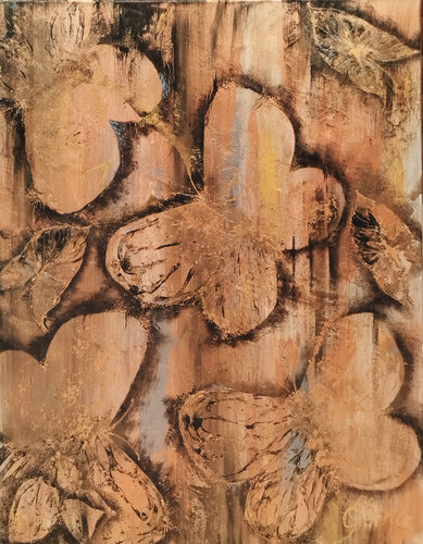 Night dance of butterflies #2 by Elena Ginsburg, 絵画 for Sale on Singulart