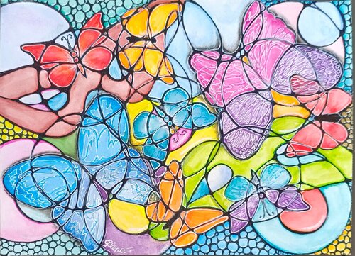 Searching for a Soulmate by Elena Ginsburg, Painting for Sale on Singulart