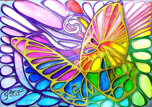 Spiral of consciousness di Elena Ginsburg, Pittura in vendita su Singulart