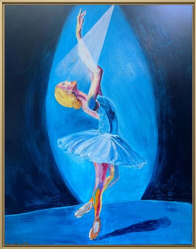 Die Ballerina von Maximilian Füßl, Malerei kaufen auf Singulart