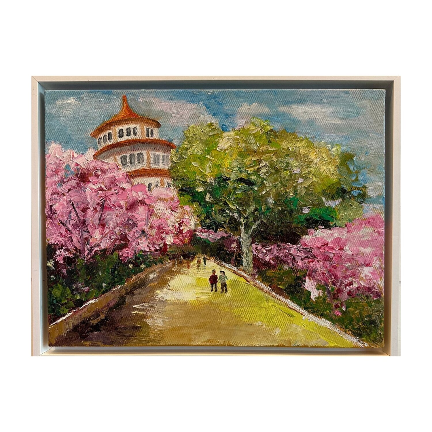 油絵「ブーゲンビリア」F6号 Amazon.co.jp: 太田アート 油絵額 赤富士 F6号 道尾紀良 11325