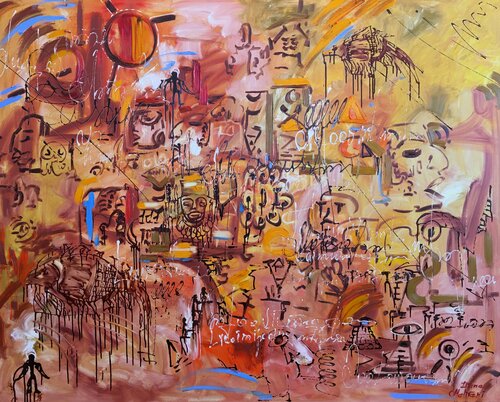 The Voices di Diana Malivani, Pittura in vendita su Singulart