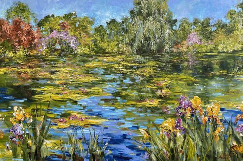 Giverny di Diana Malivani, Pittura in vendita su Singulart