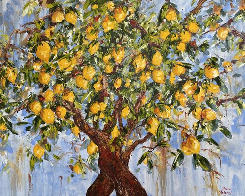 Lemon Tree di Diana Malivani, Pittura in vendita su Singulart