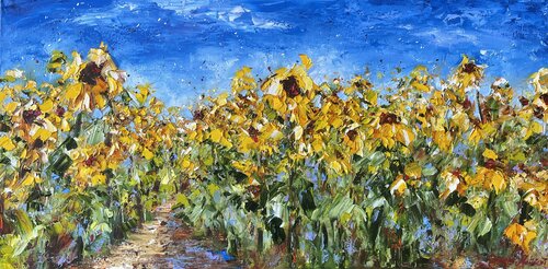 Girasoli von Diana Malivani, Malerei kaufen auf Singulart