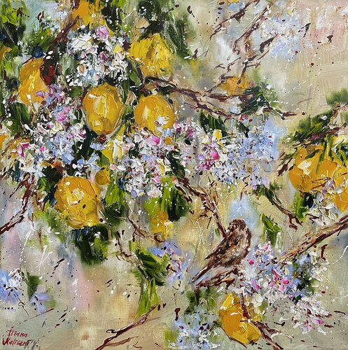 Lemons van Diana Malivani, Schilderij te koop op Singulart