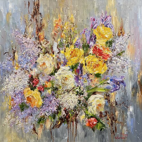 After the rain by Diana Malivani, 회화 for Sale on Singulart