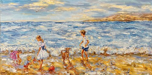 By the sea di Diana Malivani, Pittura in vendita su Singulart