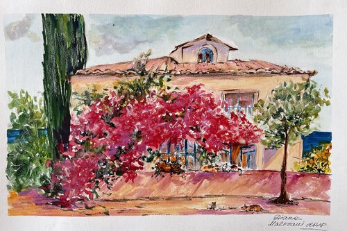 Cyprus. N2 van Diana Malivani, Tekening te koop op Singulart