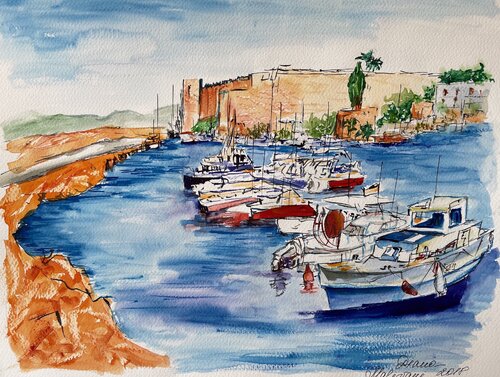 Cyprus. N6 van Diana Malivani, Tekening te koop op Singulart
