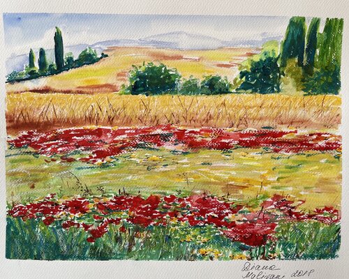 Cyprus. N7 de Diana Malivani, Dibujo a la venta en Singulart