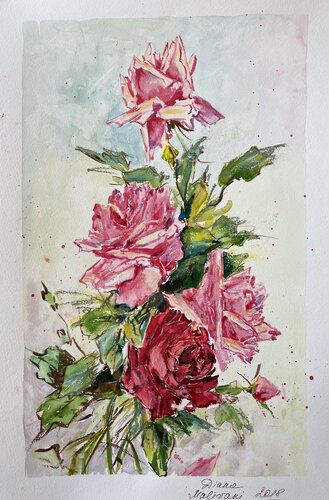 In the Garden. N2 di Diana Malivani, Disegno in vendita su Singulart