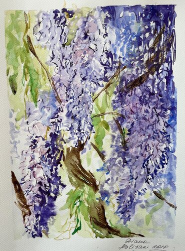 Spring Garden. N1 by Diana Malivani, Drawing for Sale on Singulart