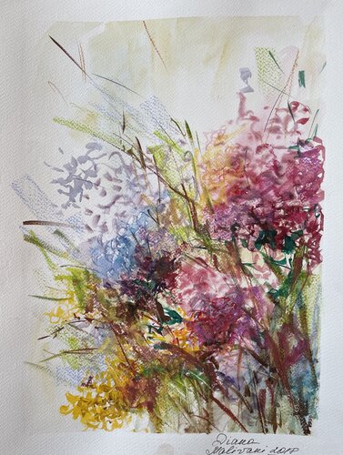 Spring Garden. N3 di Diana Malivani, Disegno in vendita su Singulart