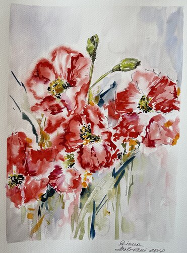 Spring Garden. N4 by Diana Malivani, Drawing for Sale on Singulart