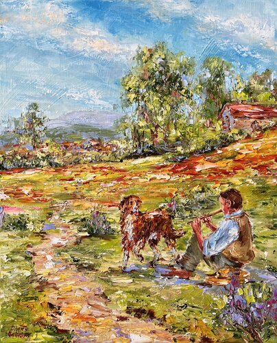 Somewhere in Italy van Diana Malivani, Schilderij te koop op Singulart