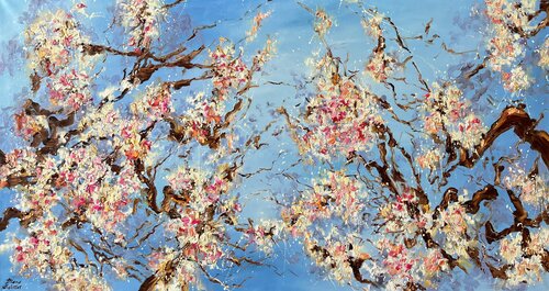 Le printemps chantant de Diana Malivani, Pintura a la venta en Singulart
