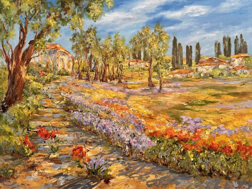 Printemps en Provence by Diana Malivani, 회화 for Sale on Singulart