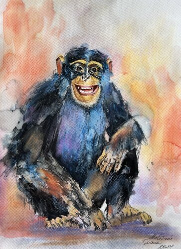 La joie van Diana Malivani, Tekening te koop op Singulart