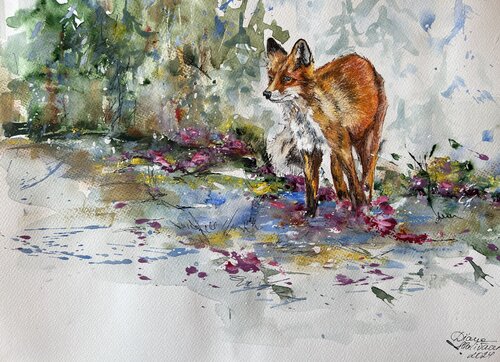 April by Diana Malivani, Drawing for Sale on Singulart