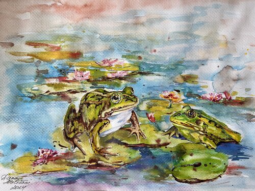 Ambiance romantique di Diana Malivani, Disegno in vendita su Singulart