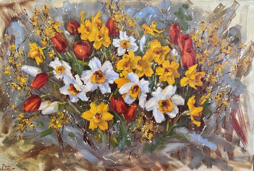 Primavera by Diana Malivani, 회화 for Sale on Singulart
