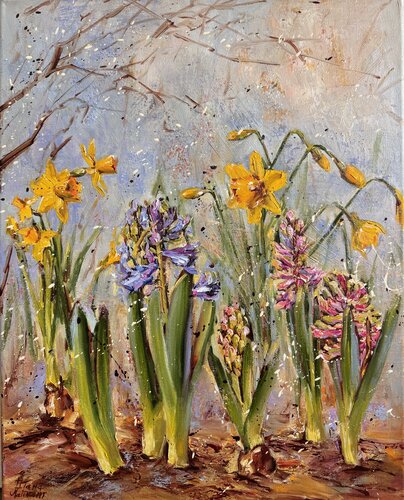Scent of Spring by Diana Malivani, Painting for Sale on Singulart