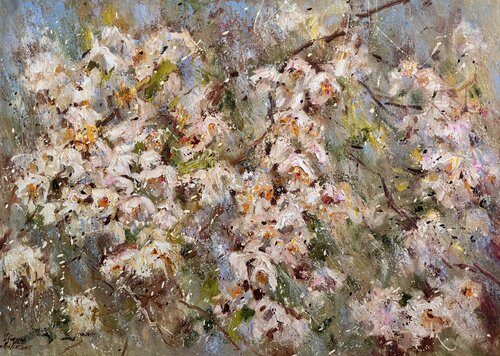 Under Summer Rain di Diana Malivani, Pittura in vendita su Singulart