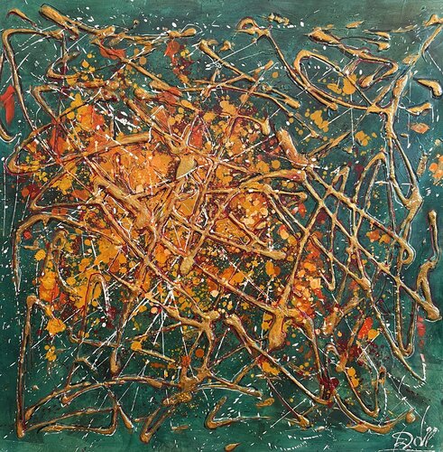 Movement par Diana Malivani, Peinture en vente sur Singulart