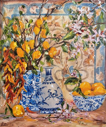 Italia van Diana Malivani, Schilderij te koop op Singulart