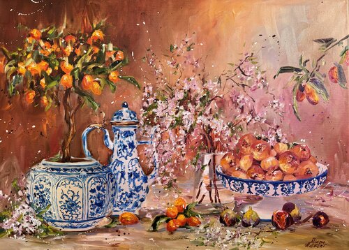 Fichi di Sicilia van Diana Malivani, Schilderij te koop op Singulart