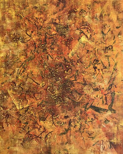 The Sea of Samsara von Diana Malivani, Malerei kaufen auf Singulart
