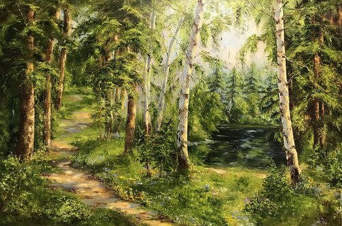 A Path in the Forest Diana Malivani