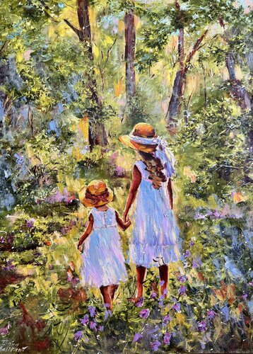 In the Forest van Diana Malivani, Schilderij te koop op Singulart