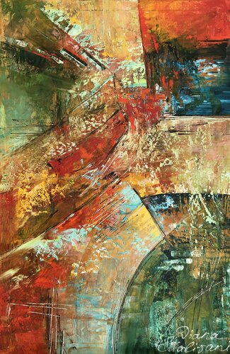 Thinking di Diana Malivani, Pittura in vendita su Singulart