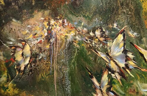 Flying van Diana Malivani, Schilderij te koop op Singulart