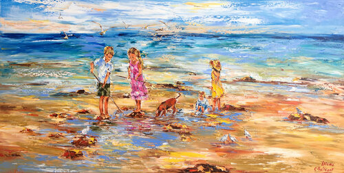 Le temps de l'été di Diana Malivani, Pittura in vendita su Singulart