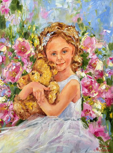 Meilleur Ami di Diana Malivani, Pittura in vendita su Singulart