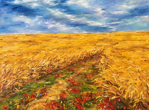 Juillet van Diana Malivani, Schilderij te koop op Singulart
